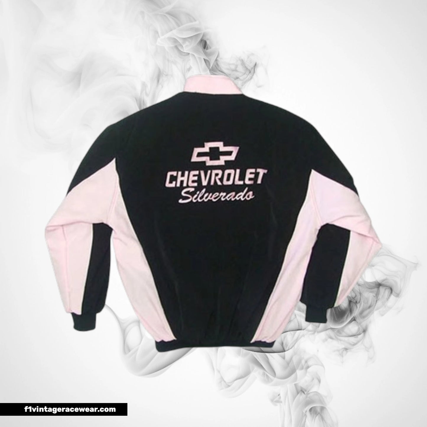 Chevrolet Silverado Jacket Black Pink Vintage Truck Style