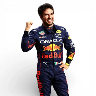 2022 Sergio Perez Oracle Red Bull Racing Formula 1 Race Suit - Rustle Racegear