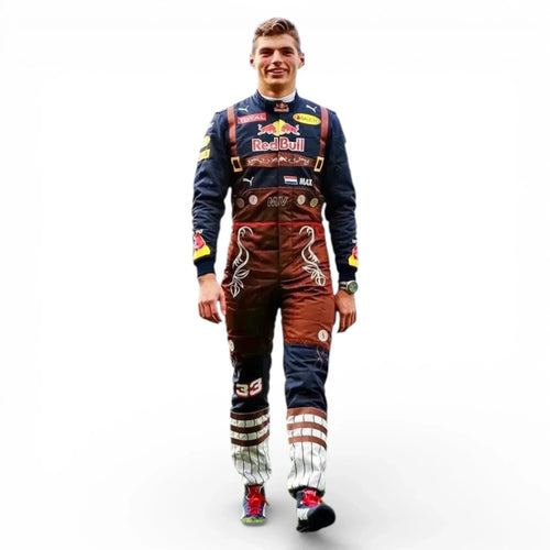 2016 Max Verstappen Red Bull Racing F1 Suit – Austrian Grand Prix - Rustle Racegear