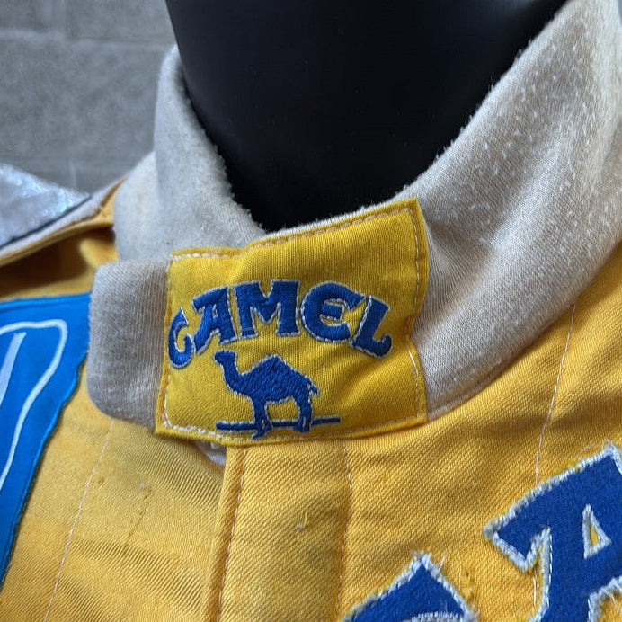 1987 Ayrton Senna Lotus race suit – podium
