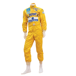 Ayrton Senna Camel race suit 1987 Embroidery Monaco GP - F1 Replica Race Suit