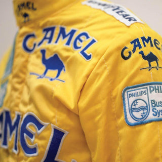 Ayrton Senna Camel race suit 1987 Embroidery Monaco GP - F1 Replica Race Suit