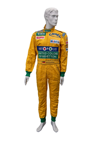 Michael Schumacher 1992 Embroidery racing suit / Benetton F1 Replica Race Suit