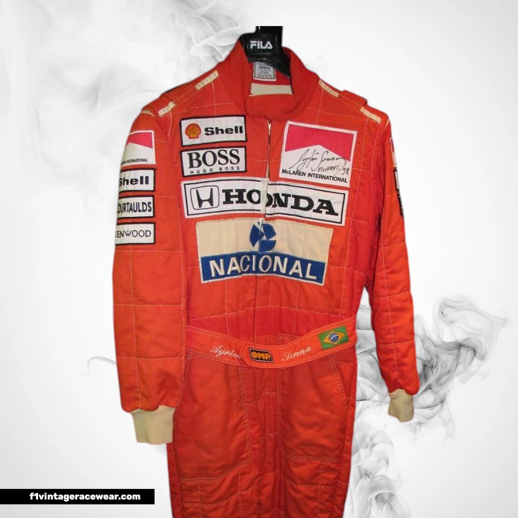 1992 Ayrton Senna McLaren suit – Monaco GP