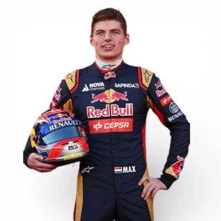 Max Verstappen 2015 Scuderia Toro Rosso Red Bull F1 Vintage Race Suit - Rustle Racegear