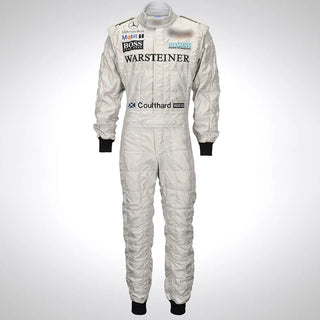 2001 David Coulthard Race Worn McLaren Formula One Suit - Rustle Racewears