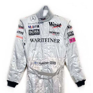 2001 Mika Hakkinen USGP McLaren F1 Race Suit - Rustle Racewears