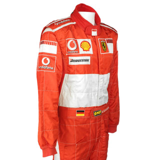 2006 Michael Schumacher Hungarian GP Scuderia Ferrari F1 Race Suit