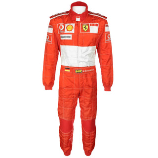 2006 Michael Schumacher Hungarian GP Scuderia Ferrari F1 Race Suit