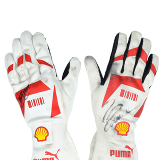 2008 Kimi Raikkonen Felipe Massa Ferrari F1 Race Gloves