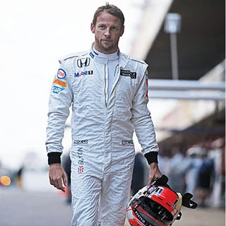 2015 Jenson Button Race Worn McLaren Honda F1 Suit - Rustle Racewears