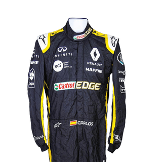 2018 Carlos Sainz Race Renault F1 Suit