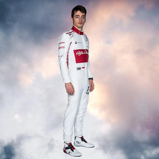 2018 Charles Leclerc Alfa Romeo Sauber Formula One Suit - Rustle Racewears