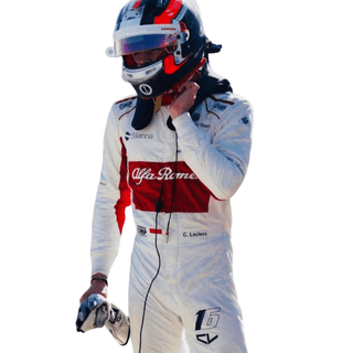 2018 Charles Leclerc Alfa Romeo Sauber Formula 1 suit