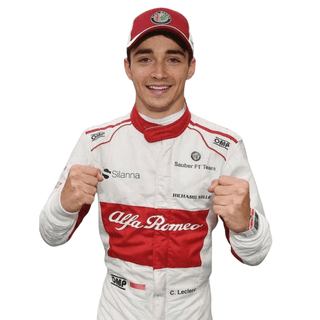 2018 Charles Leclerc Alfa Romeo Sauber Formula 1 suit