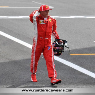 2018 Kimi Raikkonen Scuderia Ferrari F1 Suit - Rustle Racewears