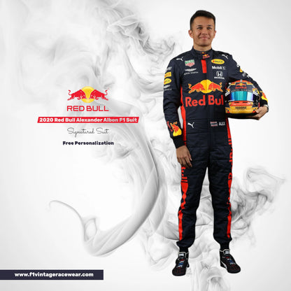 2020 Red Bull Alexander Albon F1 Suit