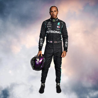 2021 Lewis Hamilton Mercedes AMG F1 Suit - Rustle Racewears