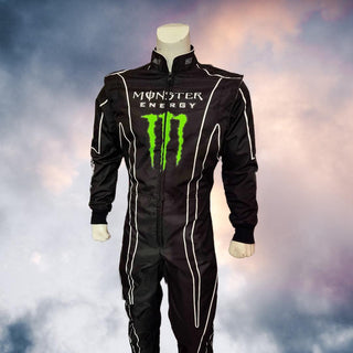 2021 Monster Energy Kart Racing Suit - Rustle Racewears