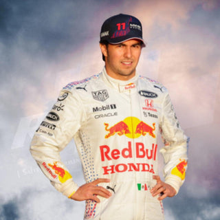 2021 Sergio Perez Redbull unveil special Turkish GP Race Suit - Rustle Racewears