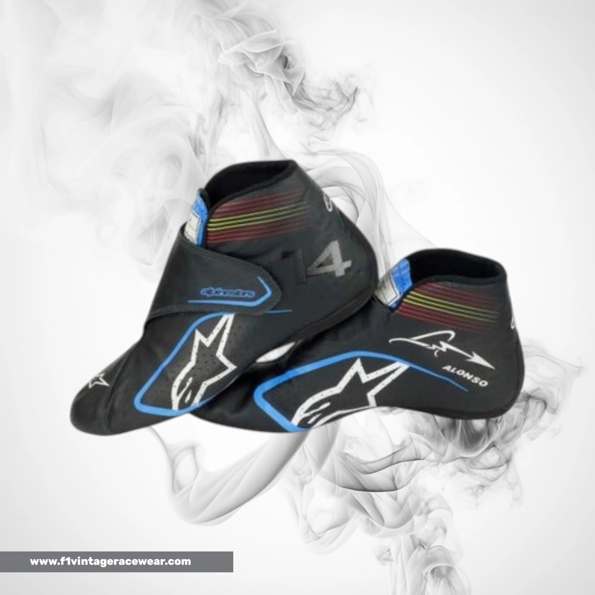 2021 Fernando Alonso Race Alpine F1 Boots
