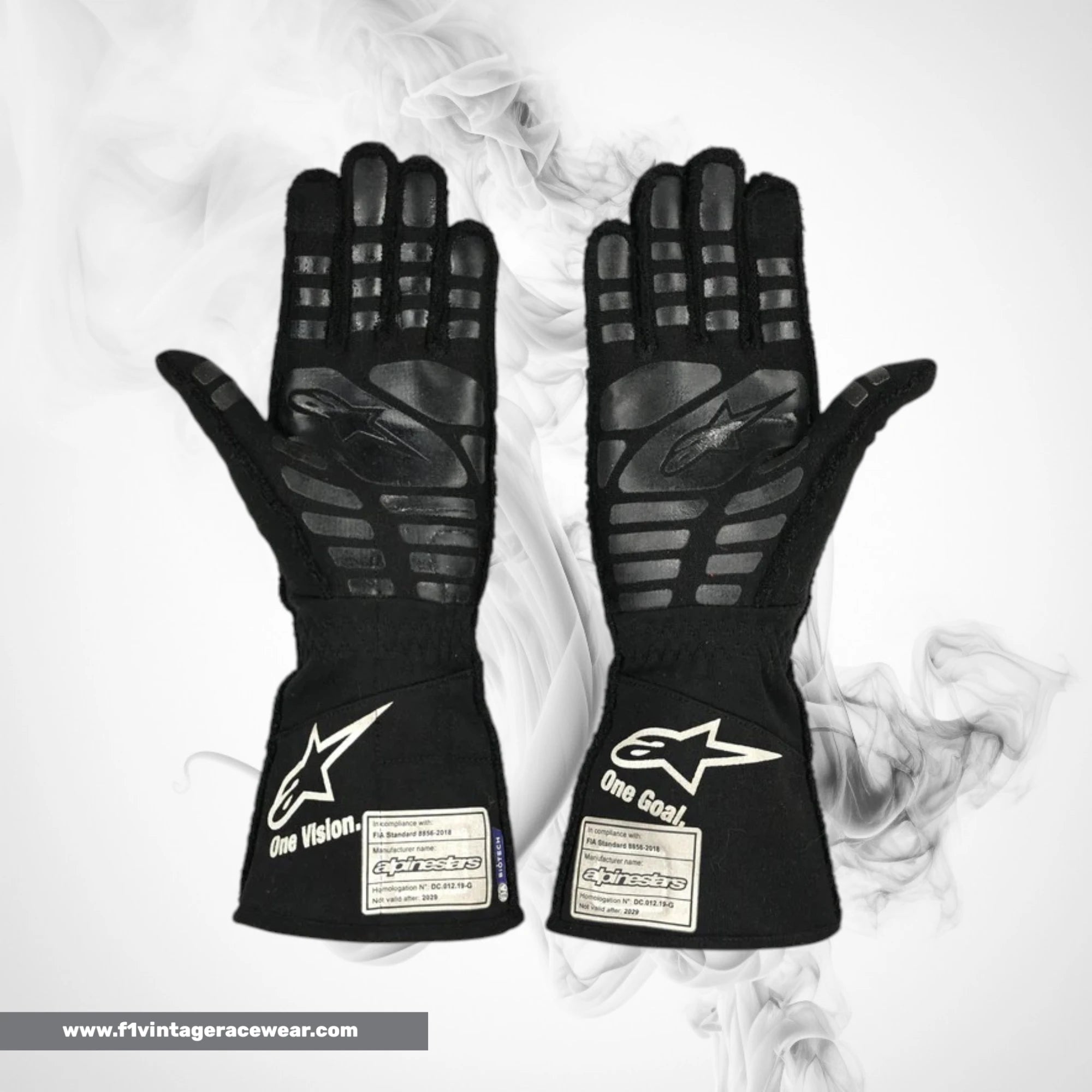 2021 Fernando Alonso Race Alpine F1 Gloves