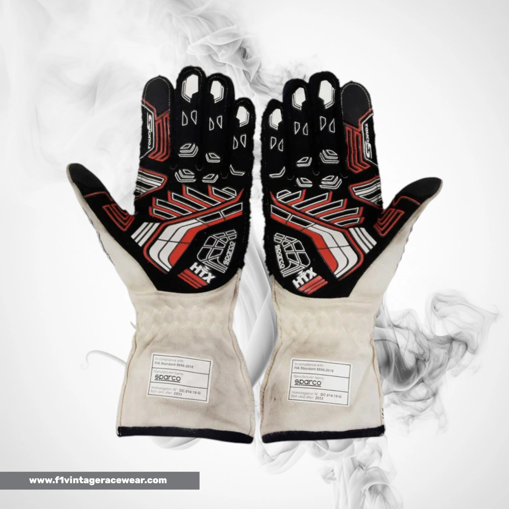 2022 Conor Daly St Pete GP Ed Carpenter Racing Indycar Gloves