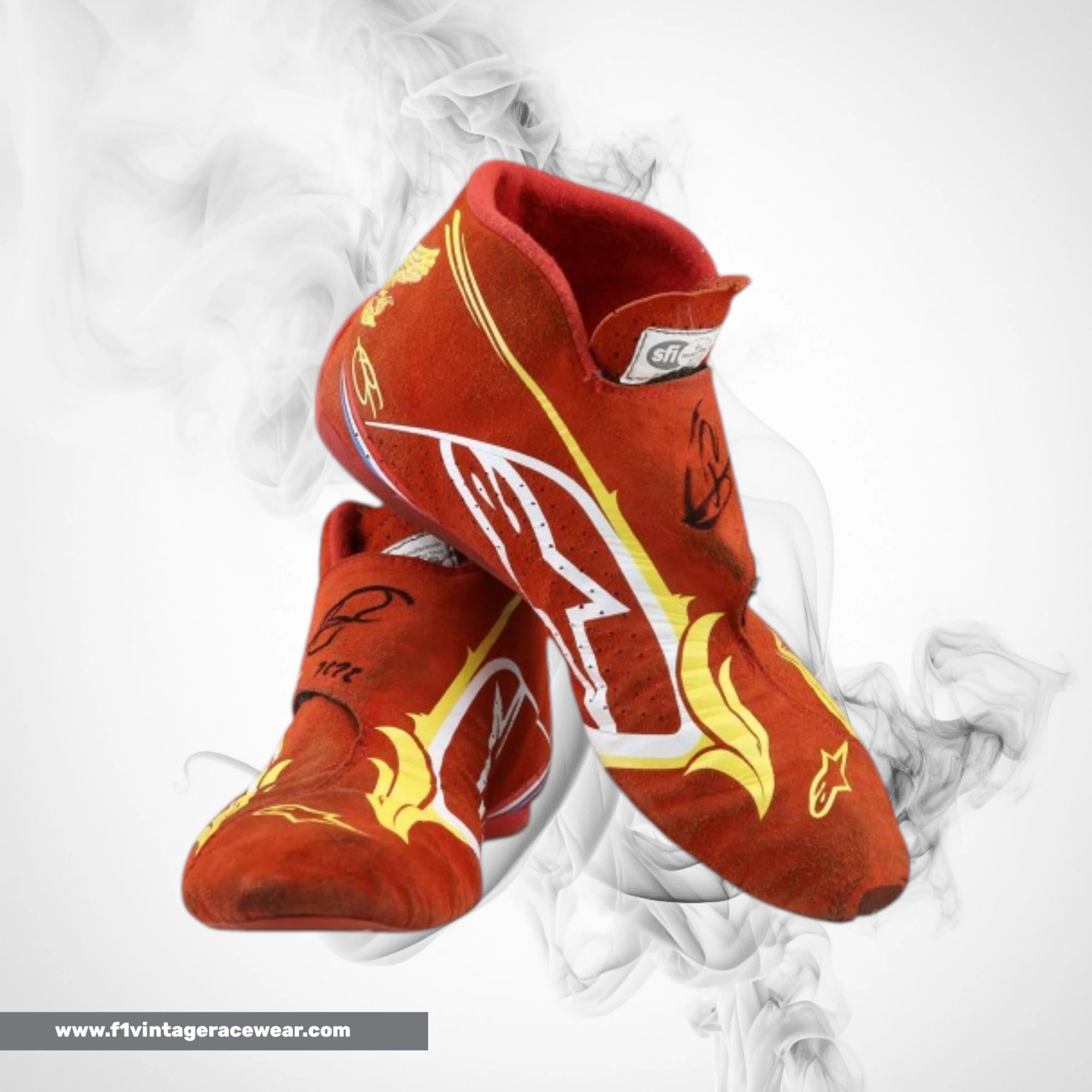 2022 Romain Grosjean Race Andretti F1 Autosport Boots