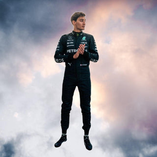 2023 New George Russell Race Mercedes-AMG F1 Race Suit - Rustle Racewears