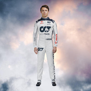 2023 Nyck De Vries Race Suit Alphatauri F1 - Rustle Racewears