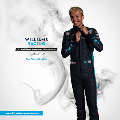 2023 Williams Alexander Albon F1 Race Suit