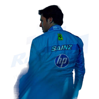 2024 Carlos Sainz Jr. HP Miami Grand Prix F1 Race Suit - Rustle Racewears