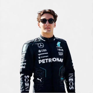 2024 George Russell Mercedes AMG F1 Team Race Suit - Rustle Racewears