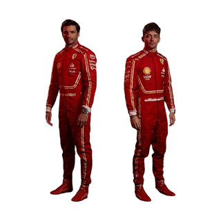 2024 New Charles Leclerc Race suit F1 Team Scuderia Ferrari - Rustle Racewears