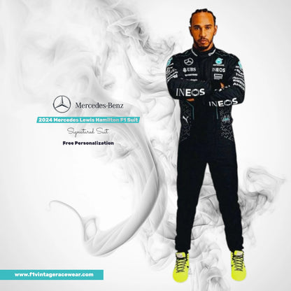 2024 Mercedes Lewis Hamilton F1 Suit