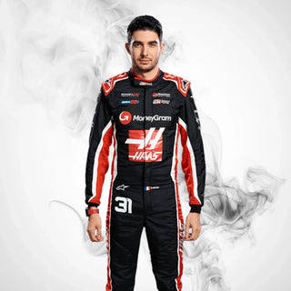 2025 Haas F1 Racing Team Suit | Ocon & Bearman - Rustle Racegear