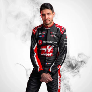 2025 Haas F1 Racing Team Suit | Ocon & Bearman - Rustle Racegear