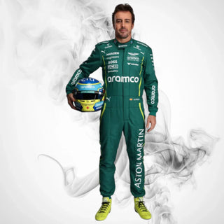 Aston Martin 2025 F1 Racing Team Suit | Fernando Alonso, Lance Stroll - Rustle Racegear