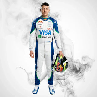 2025 Racing Bulls F1 Driver Costumes | Liam Lawson & Isack Hadjar - Rustle Racegear