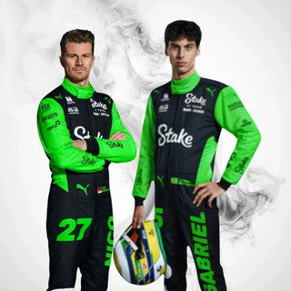 2025 Kick Sauber F1 Costume Replica | Bortoleto & Hulkenberg - Rustle Racegear