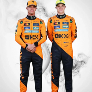 2025 McLaren F1 Team Suit Replica | Lando Norris & Oscar Piastri - Rustle Racegear