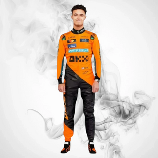 2025 McLaren F1 Team Suit Replica | Lando Norris & Oscar Piastri - Rustle Racegear