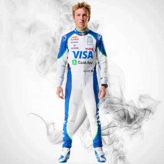 2025 Racing Bulls F1 Driver Costumes | Liam Lawson & Isack Hadjar - Rustle Racegear