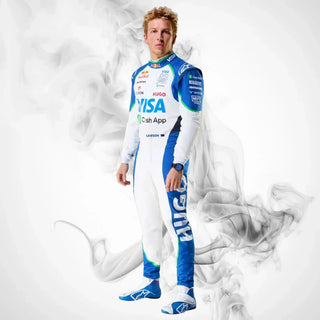 2025 Racing Bulls F1 Driver Costumes | Liam Lawson & Isack Hadjar - Rustle Racegear