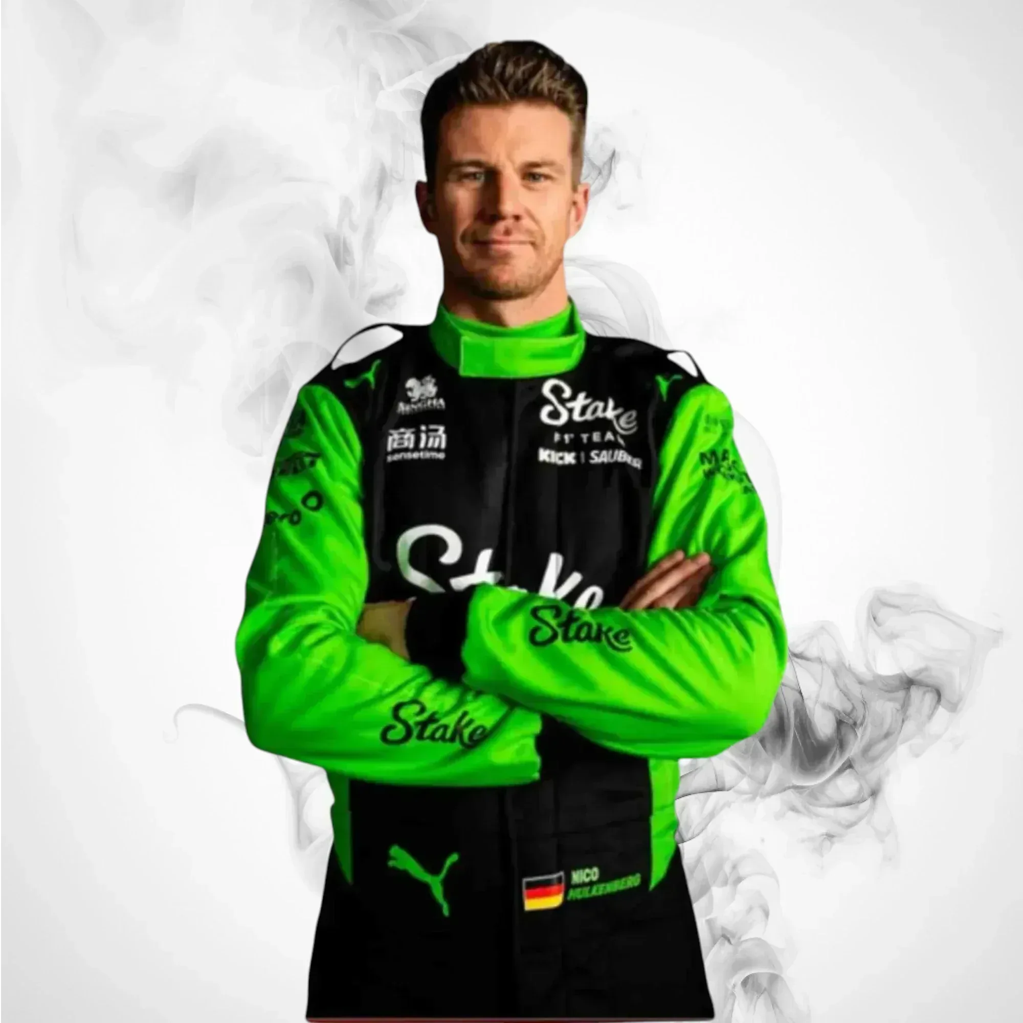 Nico Hulkenberg 2025 Kick Sauber F1 Costume Replica - Rustle Racegear