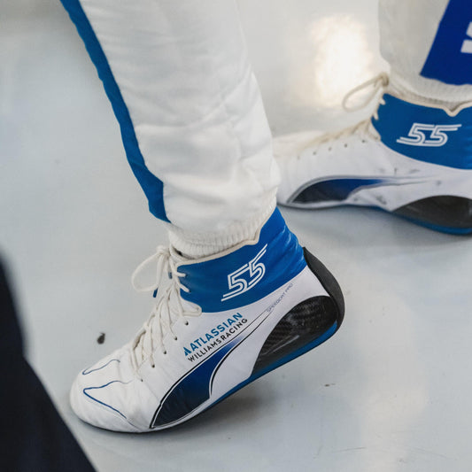 2025 Carlos Sainz Williams Racing F1 Speedcat Pro Race Shoes - F1 Vintage Racewear