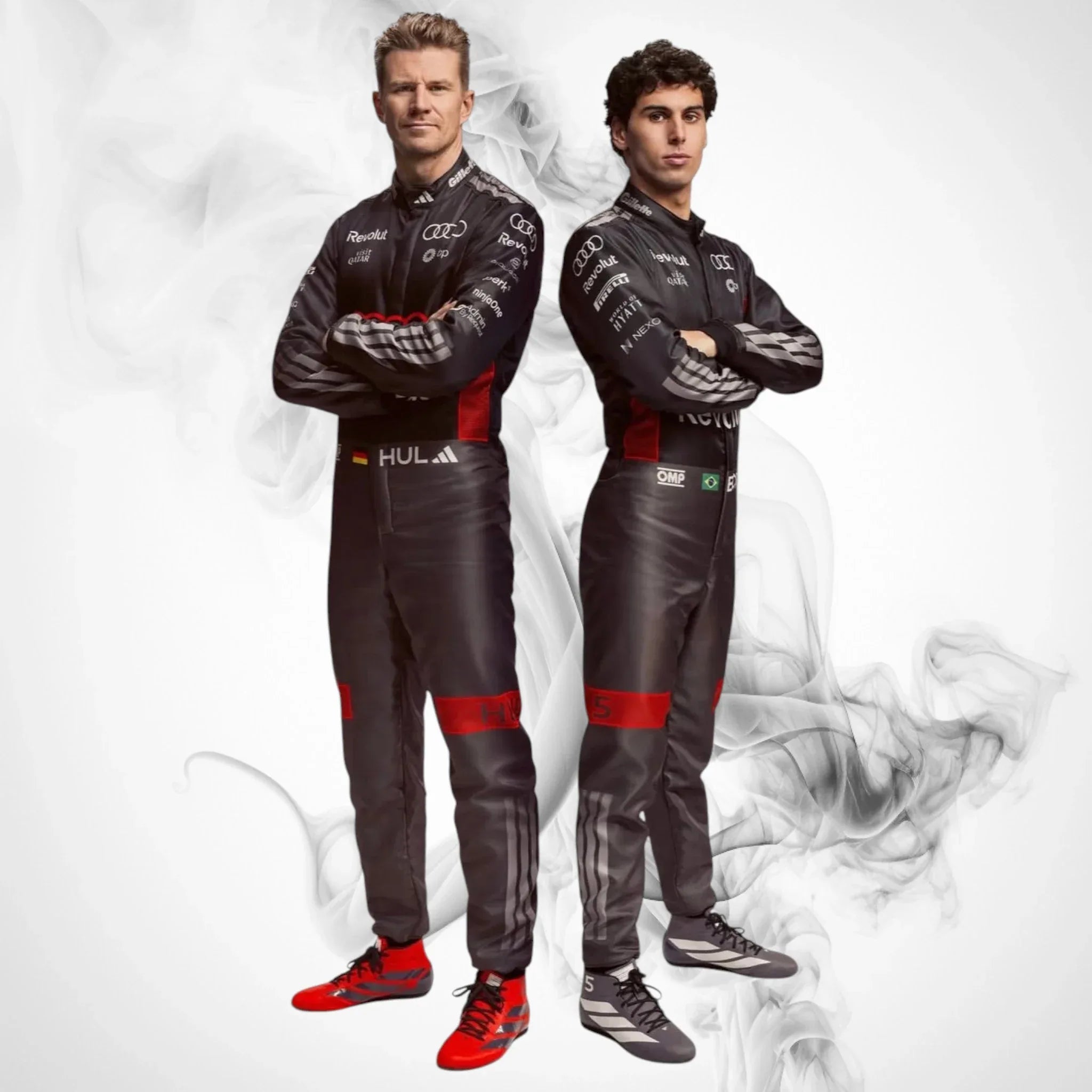 2026 Audi Formula 1 Team Driver Race Suit Replica – Kids & Adults - Rustle Racegear