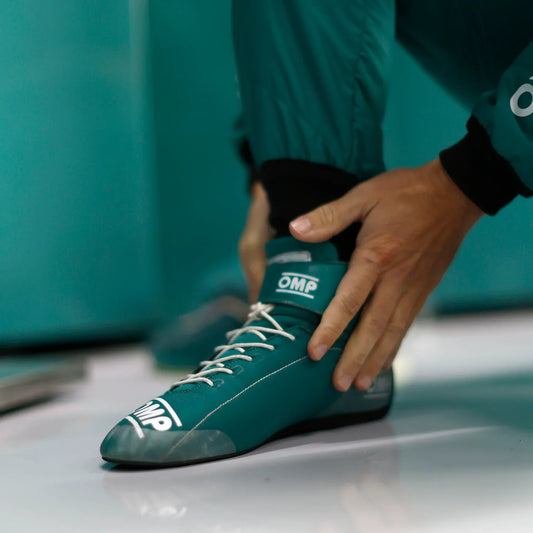 2025 Fernando Alonso Aston Martin OMP Race Shoes - F1 Vintage Racewear