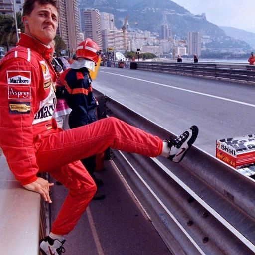 Michael Schumacher 1998 Ferrari Nike F1 Vintage Boots