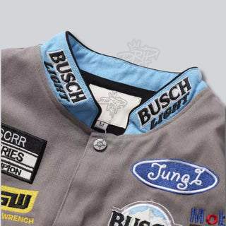 BUSCH LIGHT GREY COAT